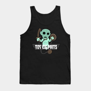 Green Ghost Tank Top